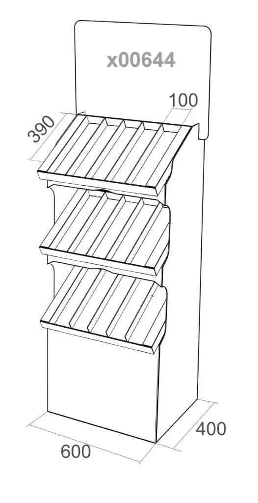 Дисплей чайний