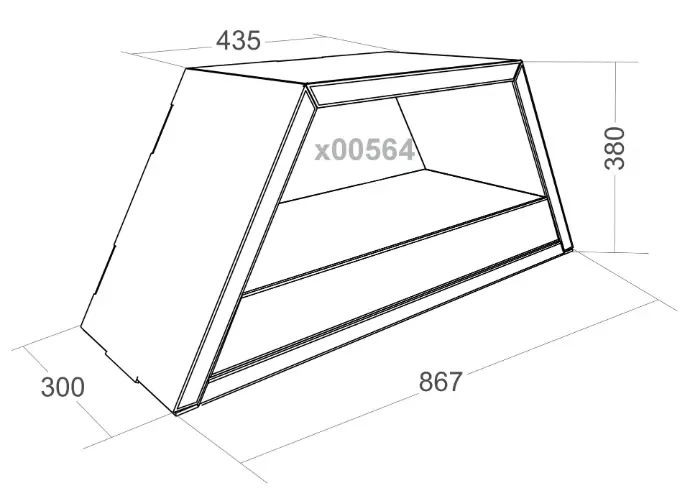 Полиця Пів-Сота нижня