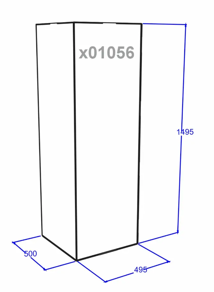 Призма 500х1500X500
