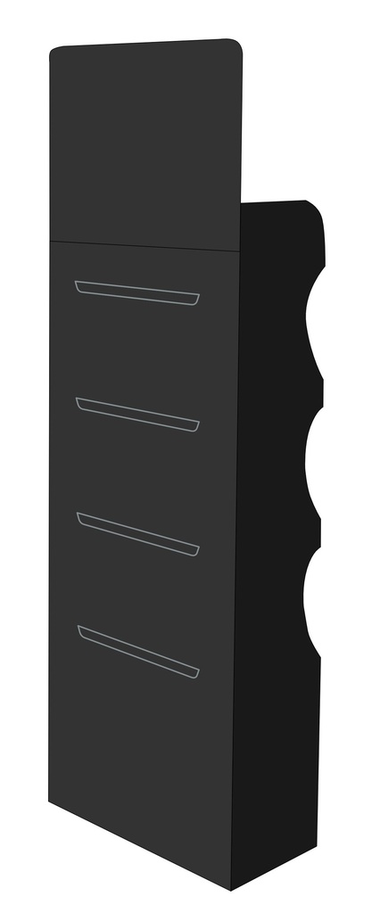 Дисплей для парфюмерії  4 полиці