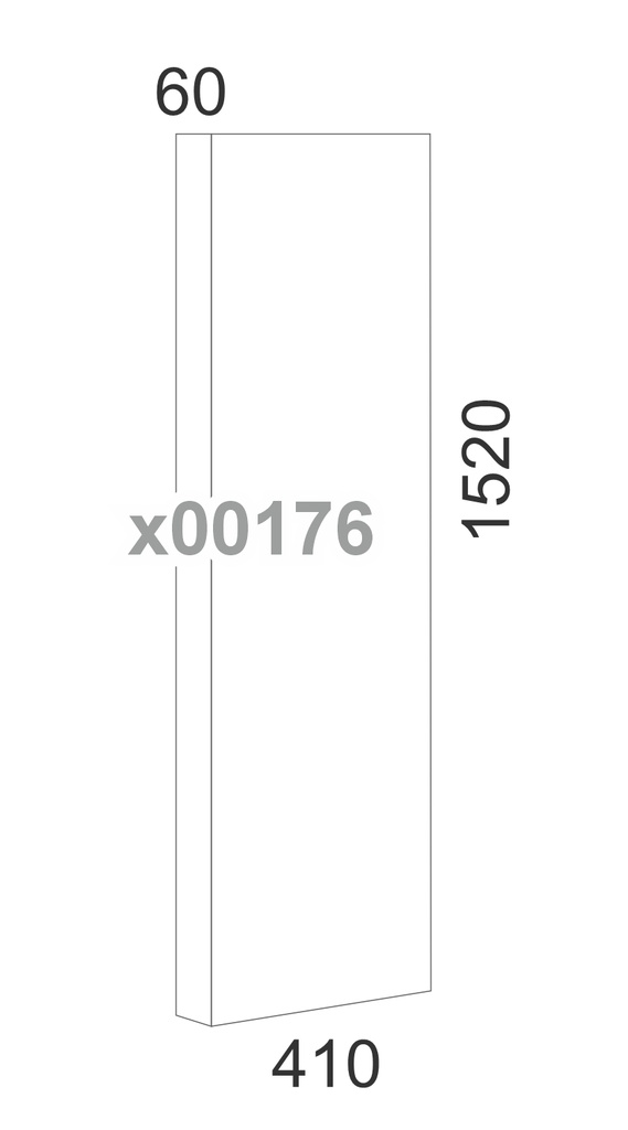 Сенсорматик 410х1520х60