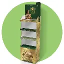 Дисплей картонный 4 полки