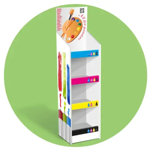 [x00986] Дисплей на 4 полиці