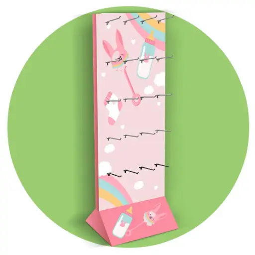 [x01096] Дисплей картонний з гачками