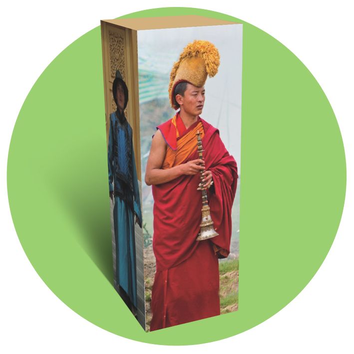 [x00340] Стенд Тотем 2000х700х700мм